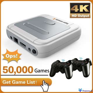 50000+ juegos super consola x retro mini wifi x pro 4k hdmi tv videojuego consola para ps1/dc/ps1mame/n64 francery (1)