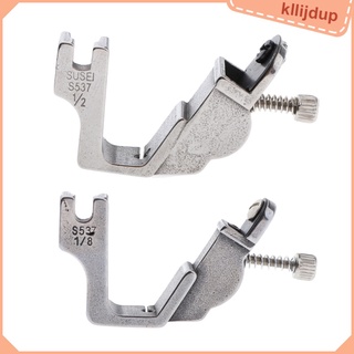 [kllijdup] Prensatelas universales de acero S537 Industrial para máquina de coser, parte plata