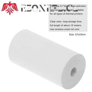 ezonefl 5 rollos adhesivos de impresión antiadherente papel fotográfico para impresora fotográfica paperang (7)