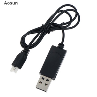 [Aosun] 3.7v 350mah lipo battery usb charger cable for x5 x5c rc drone .