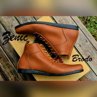 Botas de hombre//zapatos de cuero Zenifa - botas de trabajo Casual para hombre