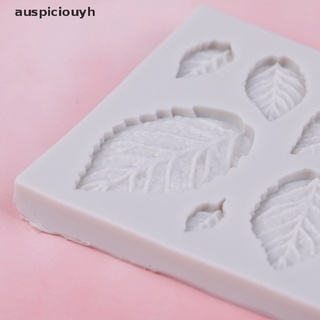 (auspiciouyh) molde de silicona para jabón de hojas de rosa, accesorios de cocina, molde para tartas, galletas, herramientas en venta