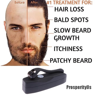 [ProsperityUs] 540 titanio Micro aguja Derma rodillo de crecimiento del cabello barba Mesoroller cuidado de la piel
