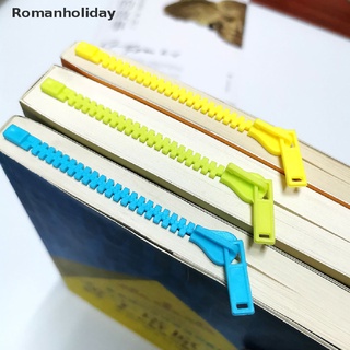 [romanholiday] marcador creativo con cremallera/marcador de libros/notas de lectura/marcador de notas/papelería para estudiantes cl