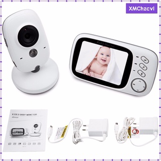 monitor de bebé digital portátil de 2 vías para monitoreo de temperatura (1)