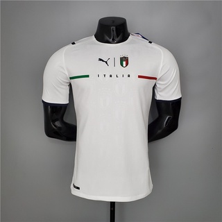 Jersey/Fútbol Camisa 2020 Italia 2021-2022 Camiseta De Blanco Versión i8x9