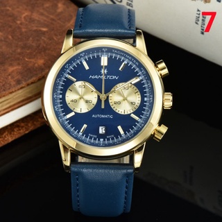 Reloj masculino cuarzo suizo Hamilton reloj de Estilo clásico de la Moda de los hombres relojes de Marca