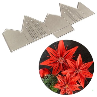 O plantillas de corte de Metal de flores en capas para álbum de recortes/scrapbook papel tarjeta molde