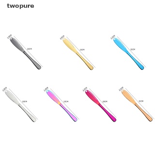 [twopure] Multifunction Stainless Steel Butter Knife Western Bread Jam Knife Dessert Tool [twopure]