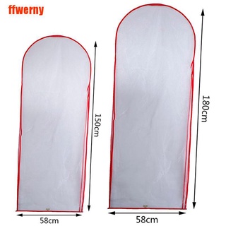 [ffwerny] Bridal Gown Bags Protector Case Dustproof Cover Wedding Dresses Bag Dust Cover