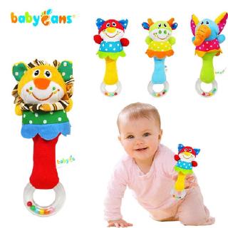 Juguete de peluche para bebé/campanas de mano/juguetes de sonajero para bebé/regalo/estilo Animal/juguete sonajero/palo de bebé/muñeca de peluche