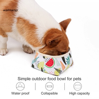 [wmp] Alimentador De Alimentos plegable Para mascotas/perros/Gatos (2)