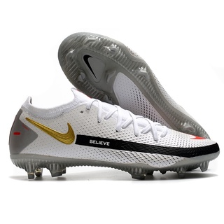 nike phantom gt elite fg low hombres de punto zapatos de fútbol, ligero impermeable partido de fútbol zapatos, zapatos de fútbol, tamaño 39-45