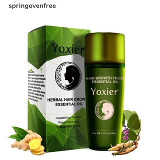 spef yoxier herbal crecimiento del cabello aceite esencial champú cuidado del cabello peinado