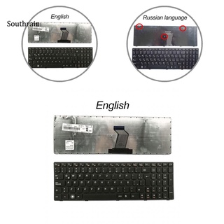 Soun teclado ruso inglés para Lenovo G580 Z580A G585 Z585 B580 G780 G590 portátil