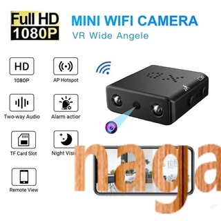 nagasea 1080p hd mini cámara wifi visión nocturna micro cam dvr videocámara remota nagasea