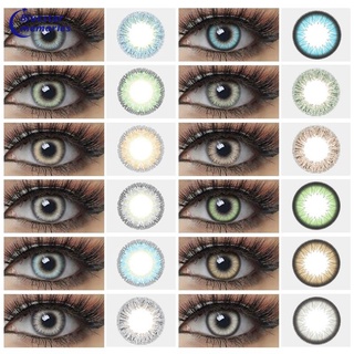 1 Par De Lentes De Contacto De Color Brillante Para Ojos CosméTicos Lentes De Ojos De Color (1)