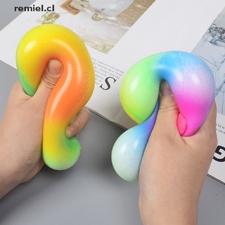 【remiel】 Creative Colorful Vent Ball Hand Squeez Men And Women Decompression Anti Stress CL