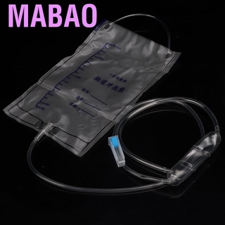 Mabao 20 unids/Set 1000ml desechable Enema café Detox bolsa de vinilo Colon Kit de limpieza (2)
