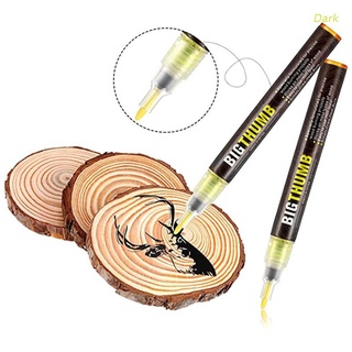 Bolígrafo quema de madera oscura quemada marcador de pirografía bolígrafos para proyectos de bricolaje herramienta de punta fina fácil de usar y seguro