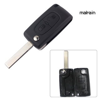 MR- 2 Button Car Remote Flip Key Fob Case Shell For Citroen C2 C5 C3 C4 C6 C8 CE0523