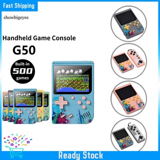 Sges cómodo Gameboy Retro 500 juegos dispositivo de juego sensible para niños