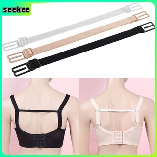 SEEKEE Non Slip Shoulder Straps Adjustable Back Clip Bra Strap Holder Detachable Women Elastic Fashion Skid-proof Buckle/Multicolor