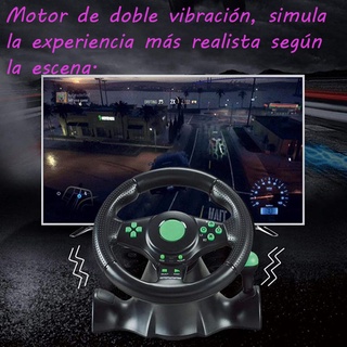 gamepad con cable para volante de juego compatible con PS2/PS3/PC racing volante gamepad (3)