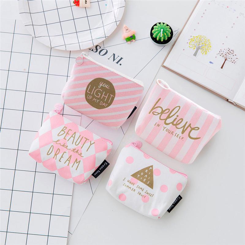 lindo de la moda de los niños bolsas para las niñas de impresión snacks monedero monedero