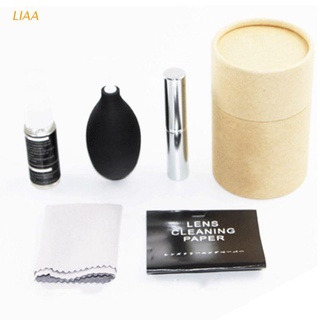 liaa photo professional kit de limpieza para cámaras dslr y electrónica sensible paquete con detergente air blow clean brush
