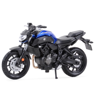 Maisto 1:18 2018 Yamaha MT07 Static Die Cast Vehicles Collectible Hobbies Motorcycle Model Toys