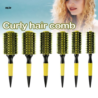 Cepillo redondo Para cabello Para cabello con rodillo Conveniente cepillo De ventilación y rizador De cabello Para mujer y hombre