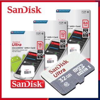 Tarjeta De Memoria Flash SanDisk Ultra 16GB/32GB/64GB/128GB/micro SD HC