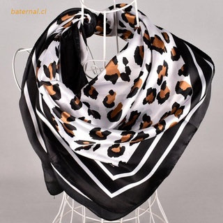 BAT 90x90cm Moda Impresión Bufanda Mujer Satén Hiyab De Lujo Cuadrado Chal Diadema Bandanas Turbante Cabeza Envoltura Bufandas
