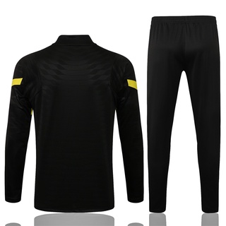 21/22 CFC uniforme Chelsea alta calidad negro fútbol entrenamiento Kit (2)