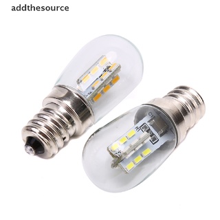 [ATH] Bombilla De Luz LED E12 Lámpara De Sombra De Vidrio Iluminación Para Máquina De Coser Refrigerador REC