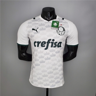 Jersey/Camisa De fútbol De Palmeiras blancas 2021 2022 versión jugador versión mejor jugador calidad Aaa+
