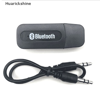 [Huarickshine] Adaptador Receptor De audio Inalámbrico usb bluetooth 3.5 Mm 1 Pieza