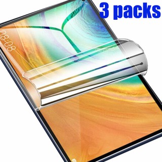 3 Paquetes De protector De Pantalla Suave Para Samsung galaxy tab S7 S7 + plus S6 lite S5E S4 S3 S2 S 8.0 8.4 9.7 10.1 10.5 11 12.4 PE HD Transparente Antipolvo Película Protectora