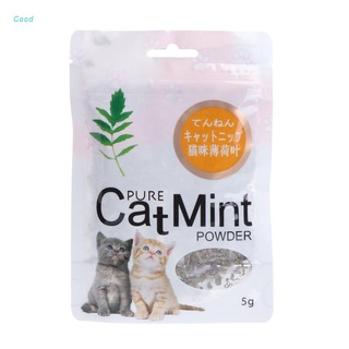 Good Cat Mint Natural Organic Premium Treats Catnip Menthol Kitten Funny Flavor Sleep