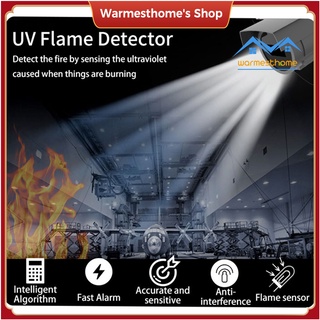 Smart Home: Tuya Smart APP WIFI UV Detector de llama Sensor de alarma para detección de incendios
