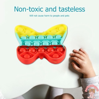 push bubble sensorial juguete autismo alivio del estrés rompecabezas de escritorio juguetes arco iris