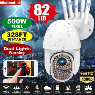 82 LED 1080P WIFI IP Cámara Inalámbrica Al Aire Libre CCTV PTZ Smart Home Seguridad IR Cam BLINDMONK