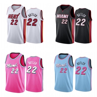 jimmy butler bordado jersey nba miami heat #22 baloncesto trajes city edition