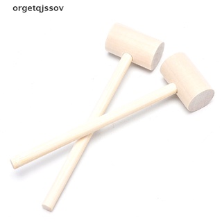 orget 5 piezas mini martillo de madera bola de juguete golpeando mazos de madera de repuesto cl