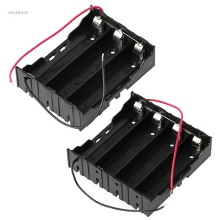 Soporte De baterías Luckyx 3.7v 3x 4x 18650 caja con cable (1)