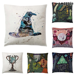 Ameesi Harry Potter - funda de almohada con cremallera, diseño de dibujos animados