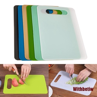 Withw Fruit - tabla de cortar de plástico para cocina, antideslizante, PP, corte Boa