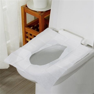 50 Disposable Toilet Seat Gasket Travel Camping Bath Safety Portable Waterproof Mat Set