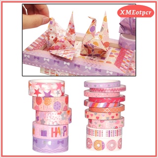 washi cinta adhesiva decorativa de papel para manualidades scrapbooking